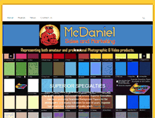 Tablet Screenshot of mcdanielsales.com